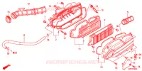 FILTRE A AIR pour Honda BENLY 110 POST OFFICE 2016