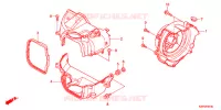 OUIES DE RADIATEUR pour Honda BENLY 110 POST OFFICE 2016