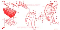 CARENAGE AVANT pour Honda BENLY 50 YUSEI 2012
