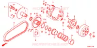 EMBRAYAGE pour Honda BENLY 50 YUSEI 2012