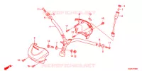 GUIDON   CARENAGE pour Honda BENLY 50 YUSEI 2012