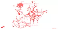MARCHE PIEDS pour Honda BENLY 50 2012