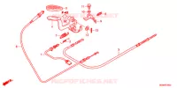PEDALE DE FREIN pour Honda BENLY 50 PRO 2013