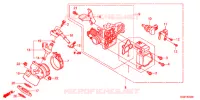 CORPS DE PAPILLON pour Honda BENLY 50 2013