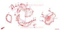 OUIES DE RADIATEUR pour Honda BENLY 50 2013