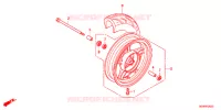 ROUE AVANT pour Honda BENLY 50 2013