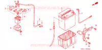 BATTERIE pour Honda CB 750 NIGHTHAWK 1993