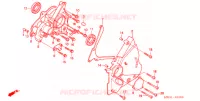 COUVERCLE GAUCHE pour Honda CB 750 NIGHTHAWK 1993