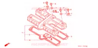 COUVRE CULASSE pour Honda CB 750 NIGHTHAWK 1993