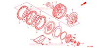 EMBRAYAGE pour Honda SUPER CUB 110 スーパーカブ 2017