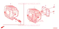 CYLINDRE pour Honda EX5 110 Kick start, carburetor 2014