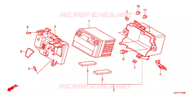 BATTERIE Honda MOTO 110 CUB 2016  NBC110XD