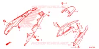 COUVERCLES LATERAUX pour Honda NC 700 X ABS DCT 2015