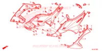 COUVERCLES LATERAUX pour Honda NC 700 X ABS DCT 2015