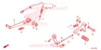 PEDALE pour Honda NC 700 X ABS DCT 2015