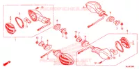 CLIGNOTANT pour Honda NC 700 X 2014