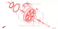 ROUE AVANT pour Honda NC 700 X 2014