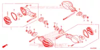 CLIGNOTANT pour Honda NC 700 X 2015