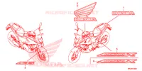 AUTOCOLLANTS pour Honda NC 700 X 2016