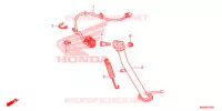 BEQUILLE pour Honda NC 700 X 2016