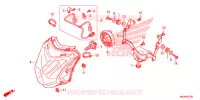 PHARE pour Honda NC 700 X 2016