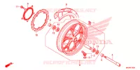 ROUE AVANT pour Honda NC 700 X 2016
