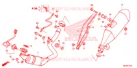 SILENCIEUX D'ECHAPPEMENT pour Honda NC 700 X 2016