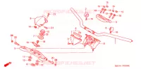 GUIDON   TE DE FOURCHE pour Honda RUNE 1800 VALKYRIE 2004