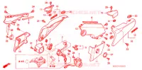 COUVERCLES LATERAUX pour Honda RUNE 1800 VALKYRIE 2004