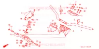GUIDON   TE DE FOURCHE pour Honda RUNE 1800 VALKYRIE 2004