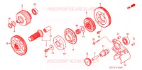 TRANSMISSION PRIMAIRE pour Honda RUNE 1800 VALKYRIE 2004