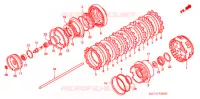 EMBRAYAGE pour Honda RUNE 1800 VALKYRIE chrome wheels forward handlebar 2004