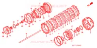EMBRAYAGE pour Honda RUNE 1800 VALKYRIE chrome wheels forward handlebar 2004
