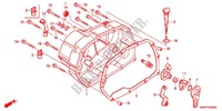 CARTER MOTEUR DROIT pour Honda WAVE 110 Front brake disc, Electric start 2011