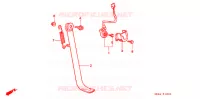BEQUILLE pour Honda NS 50 F 1990