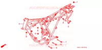 CADRE pour Honda NS 50 F 1990