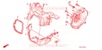 OUIES DE RADIATEUR (NSC50SH4/5/6/7) pour Honda 50 DIO CESTA 2006