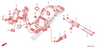 CADRE (NSC50SH8/9/B/E) pour Honda 50 DIO CESTA 2014