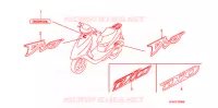 AUTOCOLLANTS pour Honda 50 DIO 2009