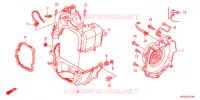 OUIES DE RADIATEUR (NSK50SH8/9/A/B) pour Honda 50 DIO 2009