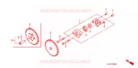 POMPE A HUILE pour Honda 50 DIO 2009