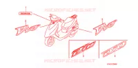 AUTOCOLLANTS pour Honda 50 DIO 2010