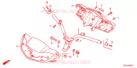 GUIDON pour Honda 50 DIO 2010