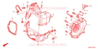 OUIES DE RADIATEUR (NSK50SH8/9/A/B) pour Honda 50 DIO 2010