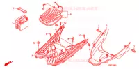 MARCHE PIEDS (NSC50SH8/9/B/E) pour Honda 50 DIO 2016