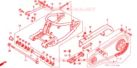 BRAS OSCILLANT pour Honda STEED 400 J 2001