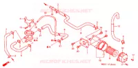 COMMANDE INJECTION D'AIR SOUPAPE pour Honda STEED 400 J 2001