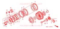 EMBRAYAGE pour Honda STEED 400 J 2001