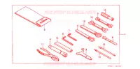 OUTIL pour Honda STEED 400 J 2001