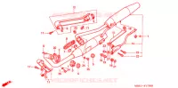 SILENCIEUX D'ECHAPPEMENT pour Honda STEED 400 J 2001